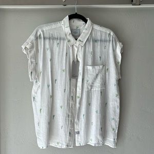 NWT Rails Whitney Cactus shirt 🌵